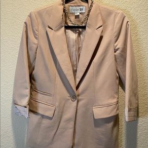 Forever 21 Tan Blazer
